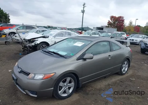 2006 Honda Civic Ex from USA, damaged, VIN 2HGFG12816H547590
